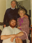 My parents and I in the 70s