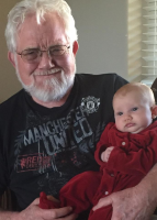 My first grandchild and I