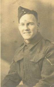 My father in the army during World War 2